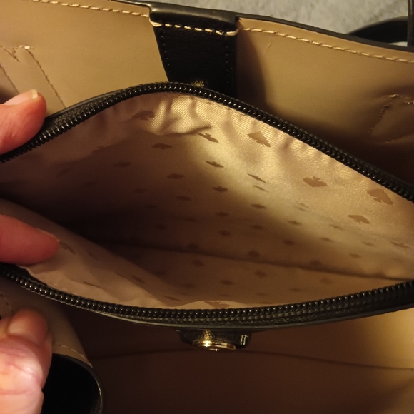 Kate Spade Black Leather Tote Bag - Picture 12 of 12